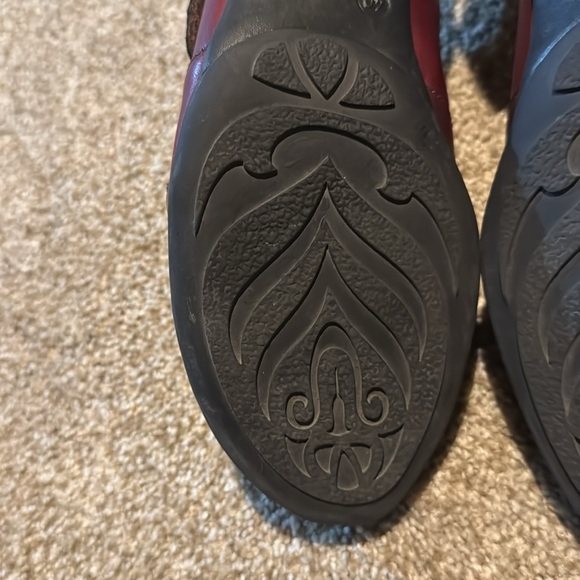 Remonte Leather Ankle Booties size EU 40 US 9.5 Artsy Slip-On Colorblock Casual - Picture 9 of 14